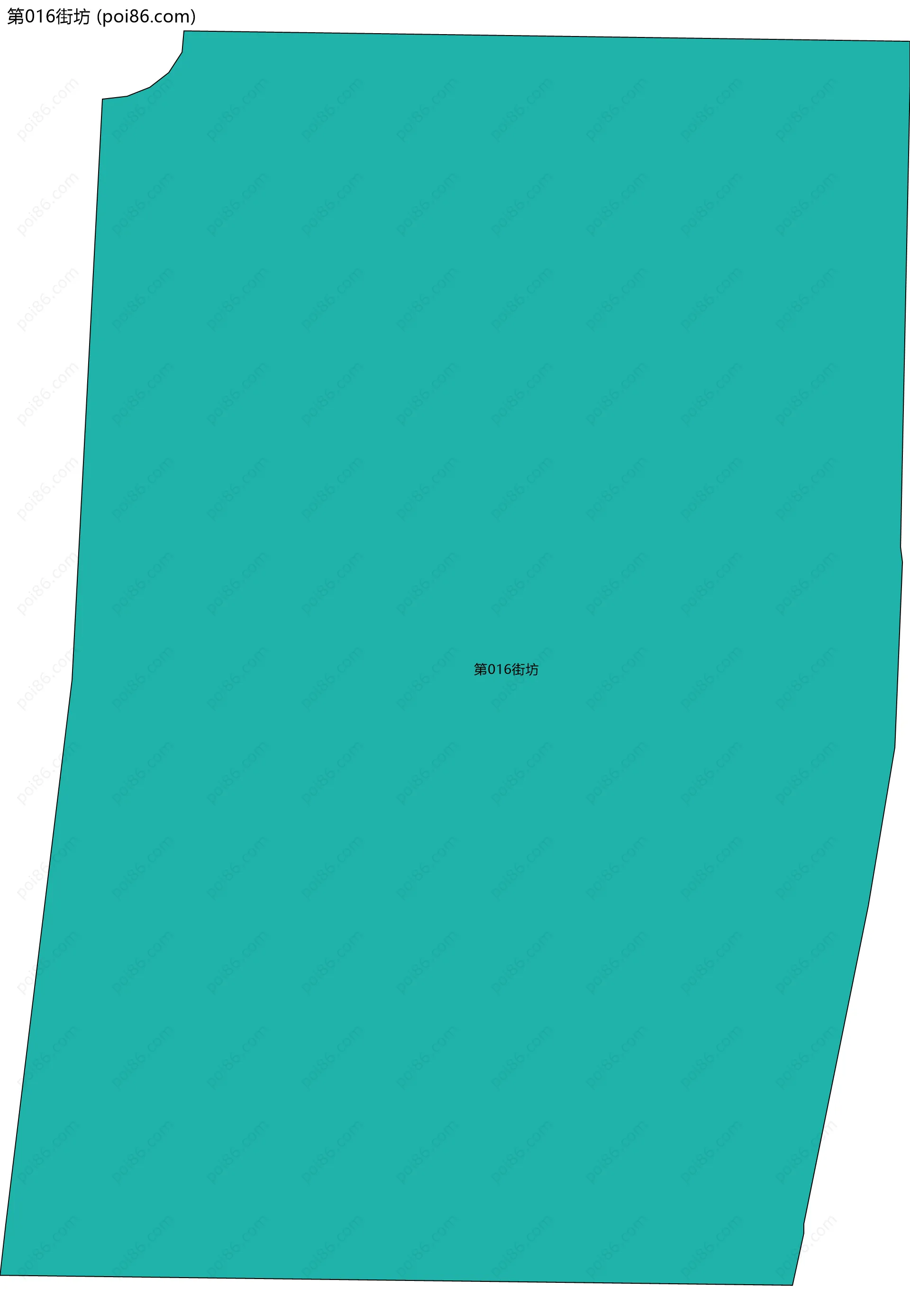 第016街坊边界地图