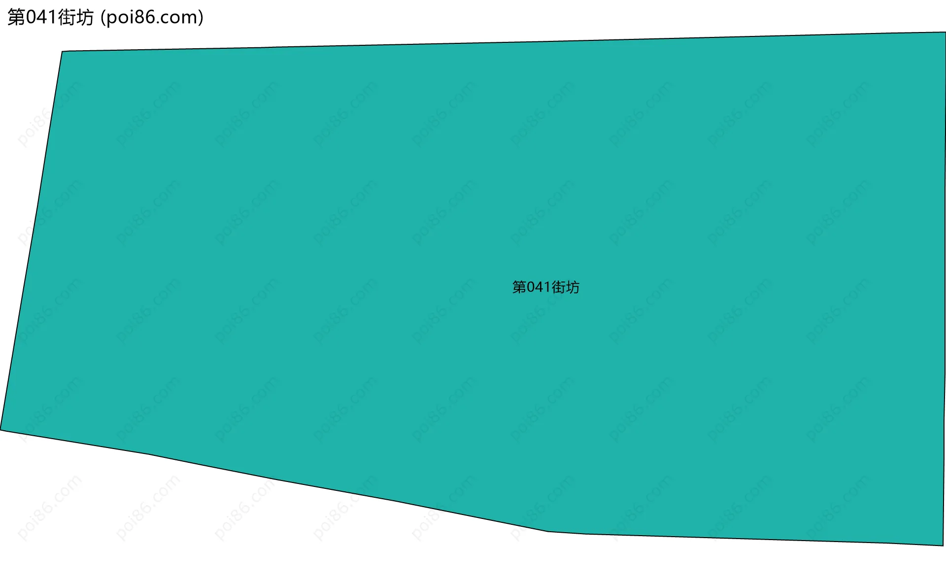 第041街坊边界地图