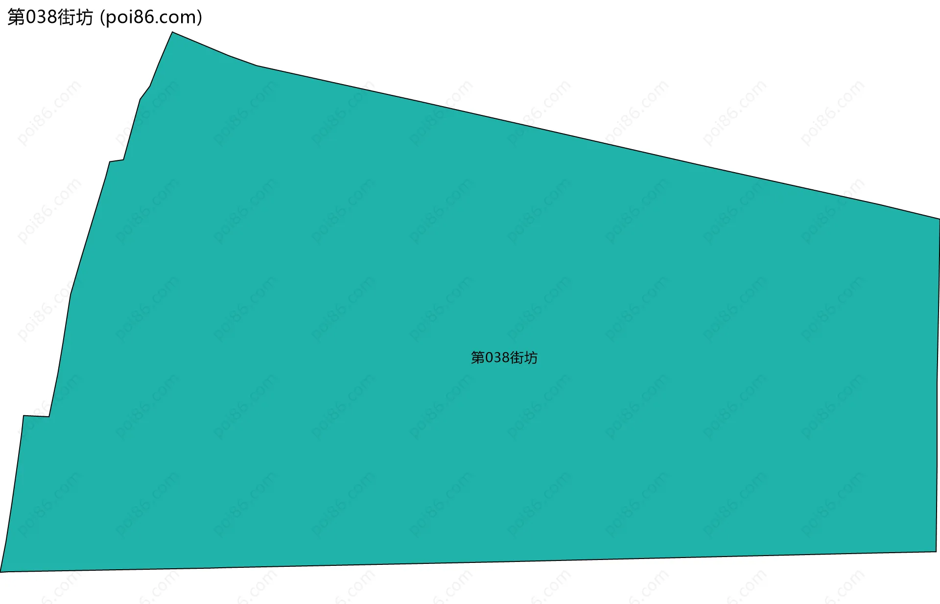 第038街坊边界地图