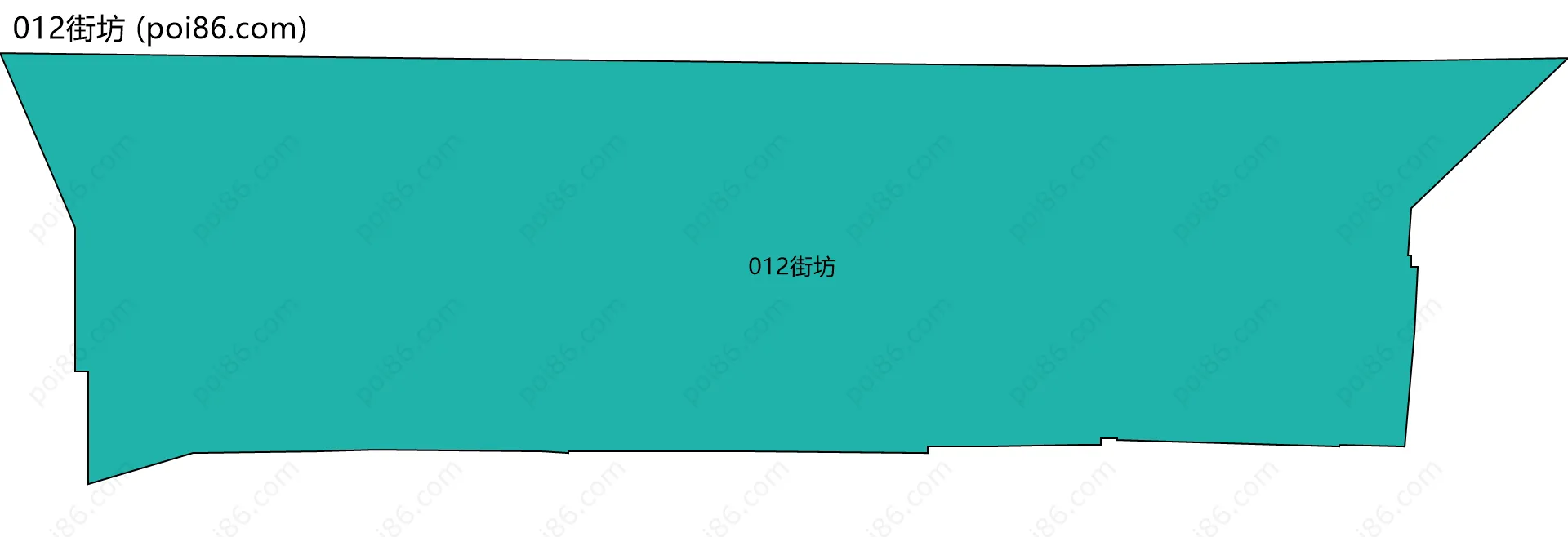 012街坊边界地图