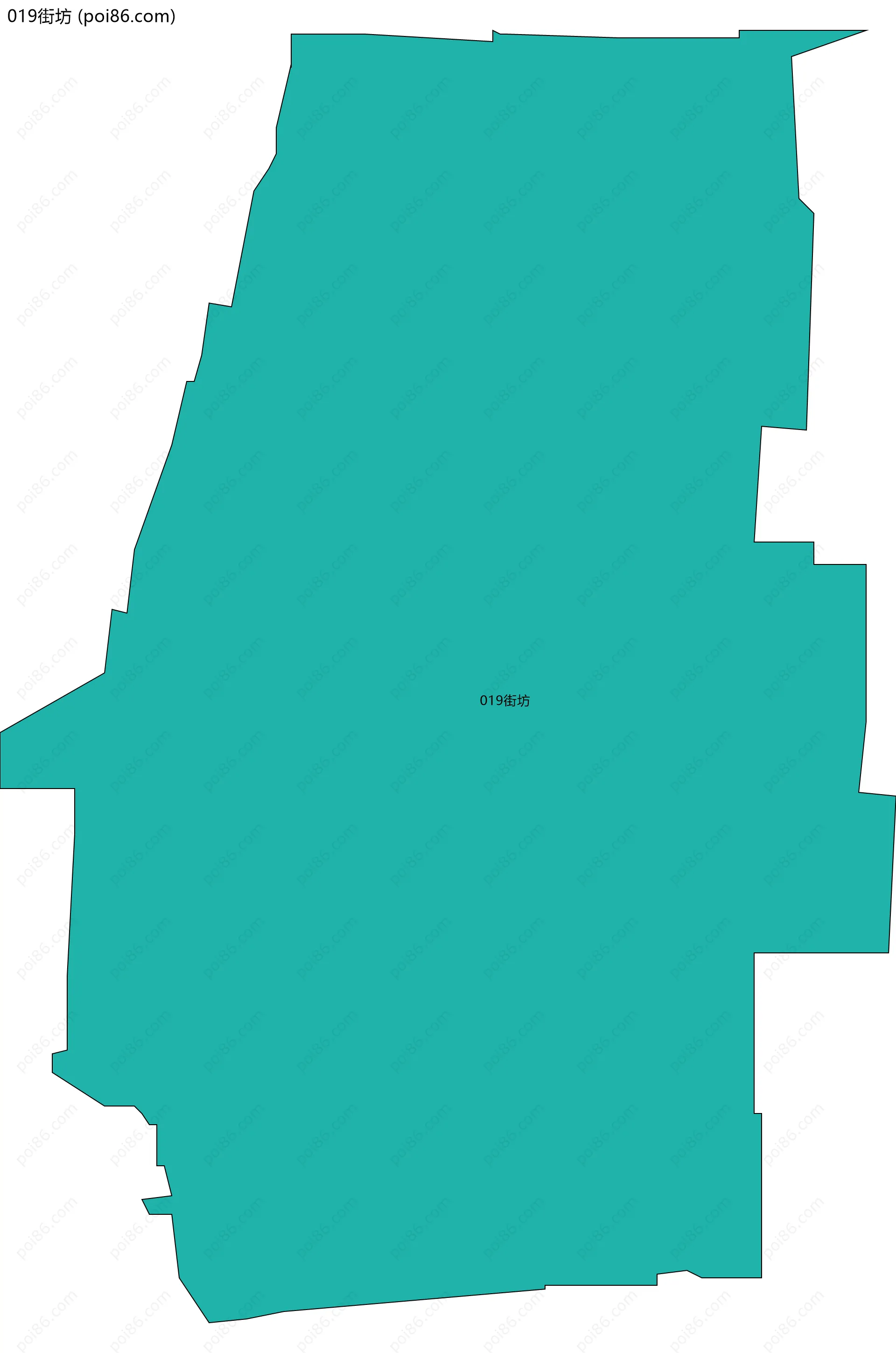 019街坊边界地图