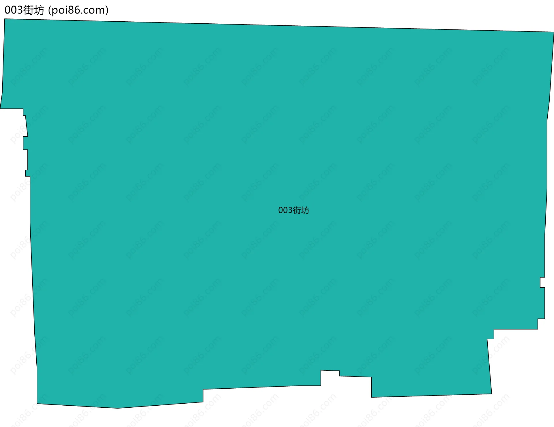 003街坊边界地图