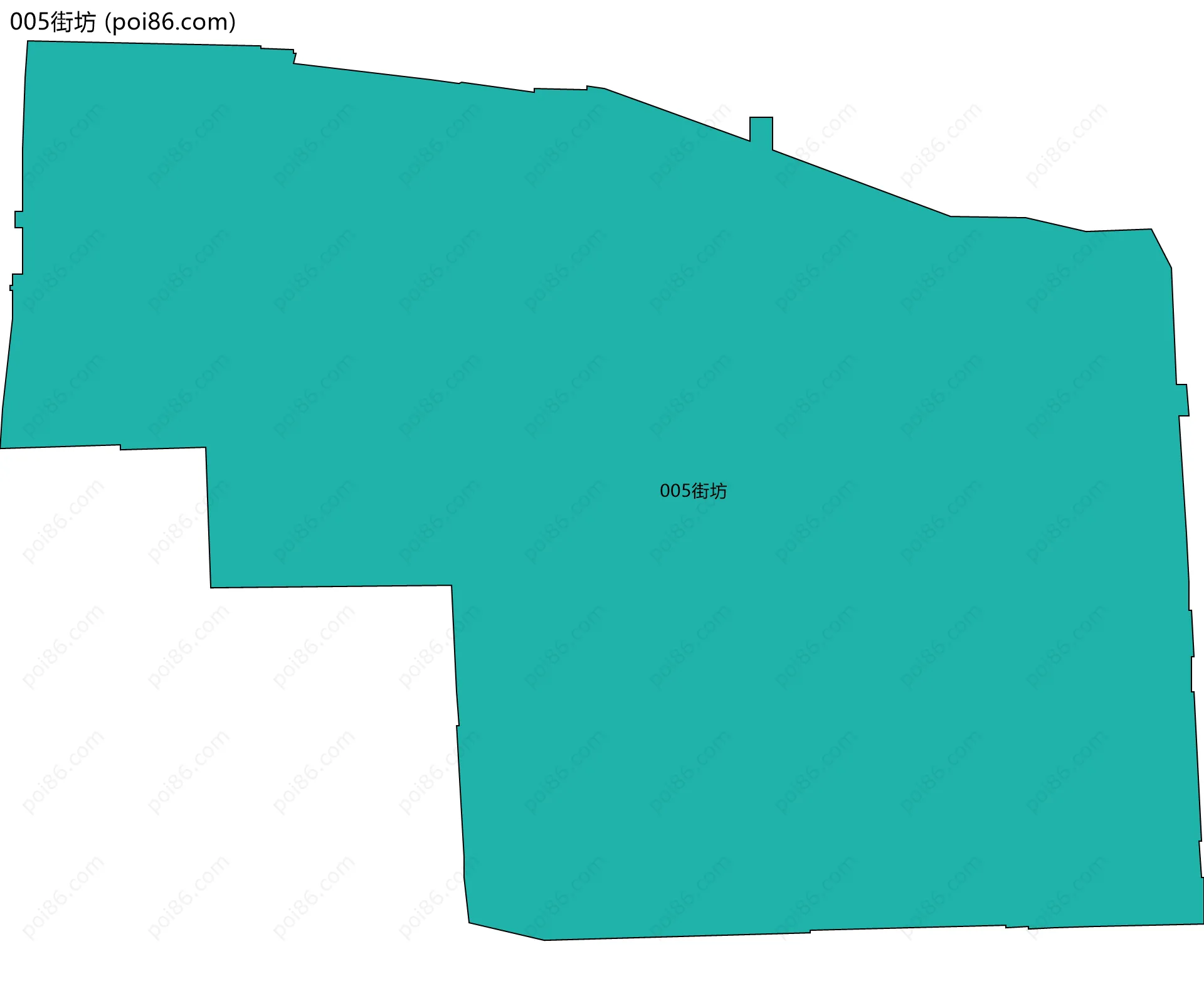 005街坊边界地图