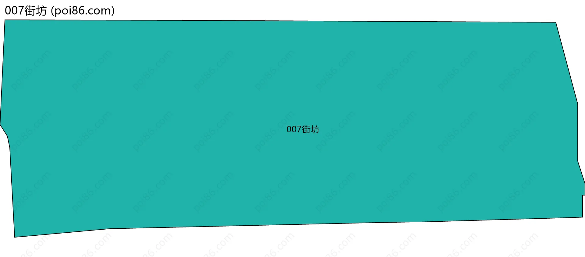 007街坊边界地图