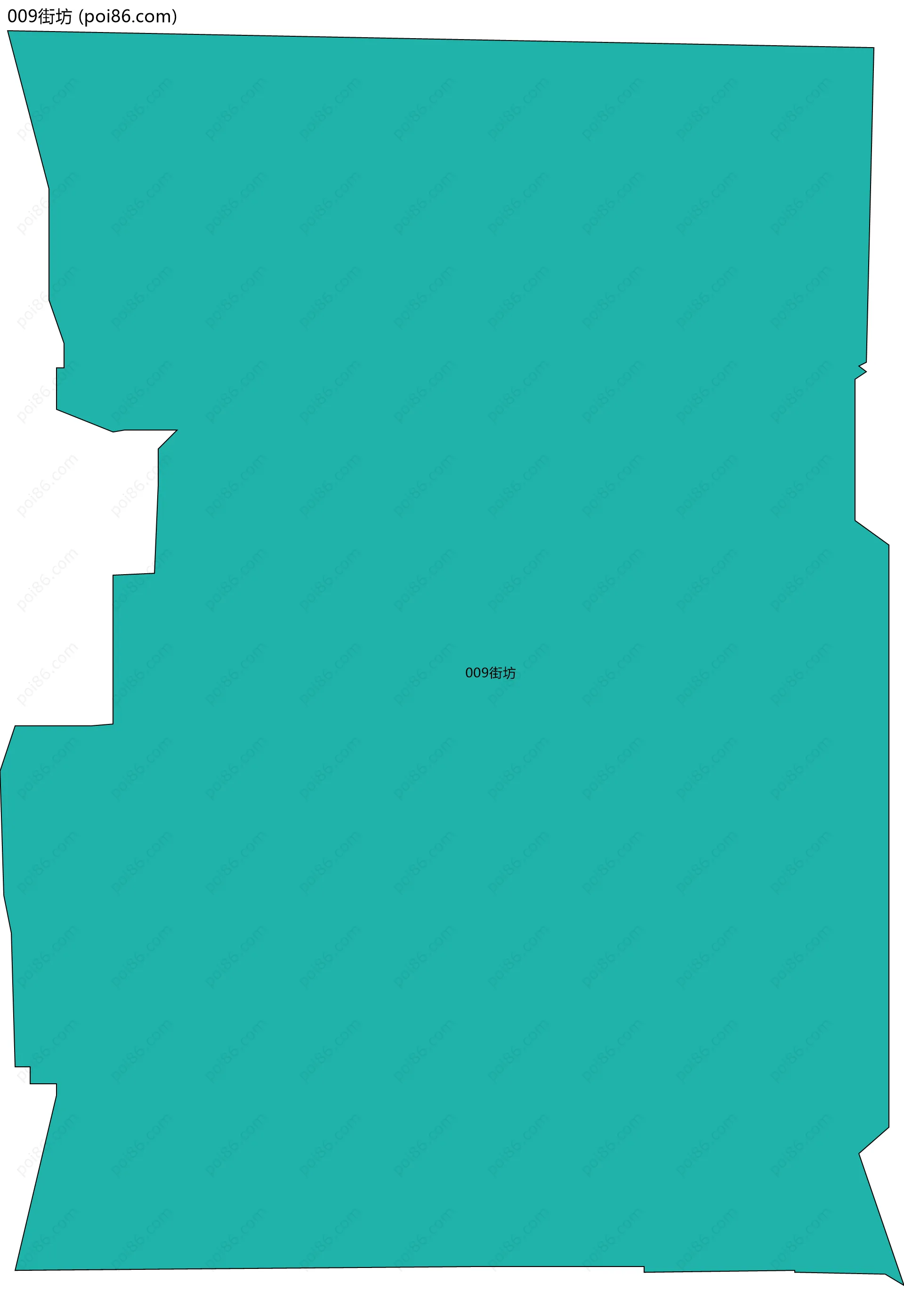 009街坊边界地图