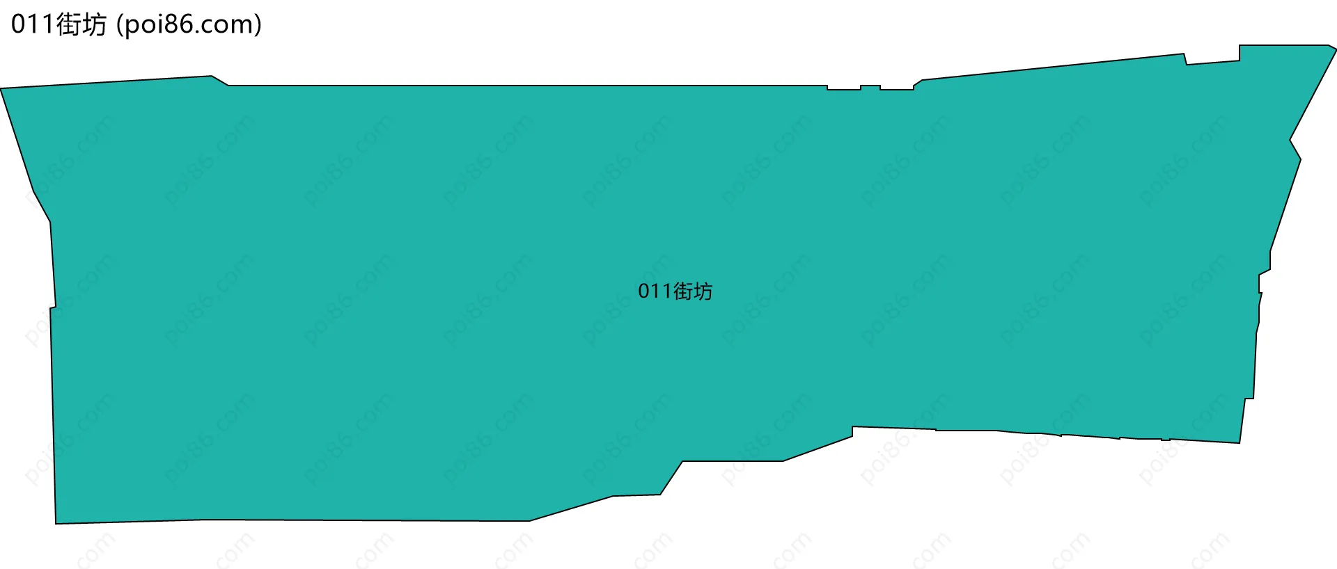 011街坊边界地图
