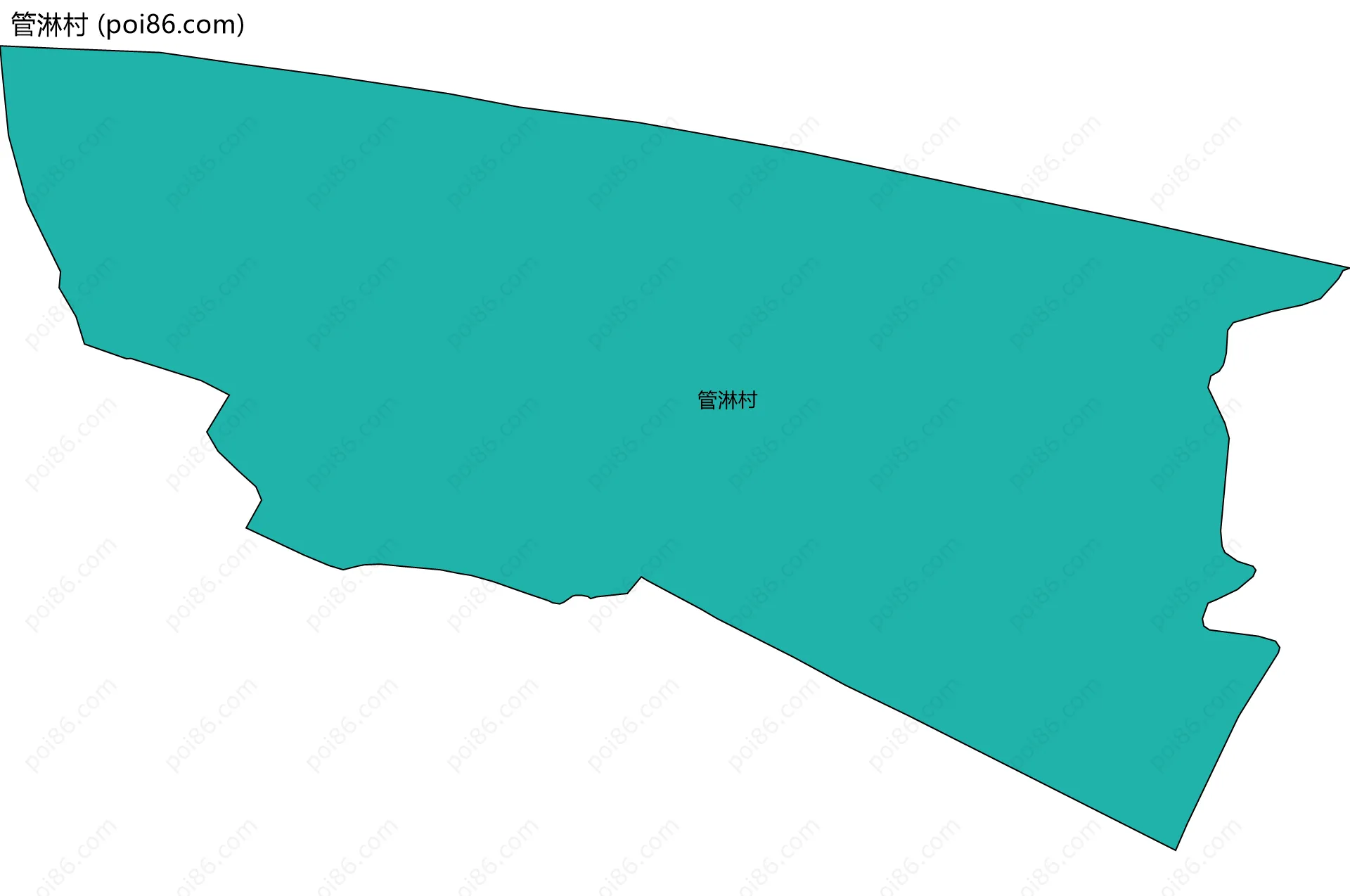 管淋村边界地图