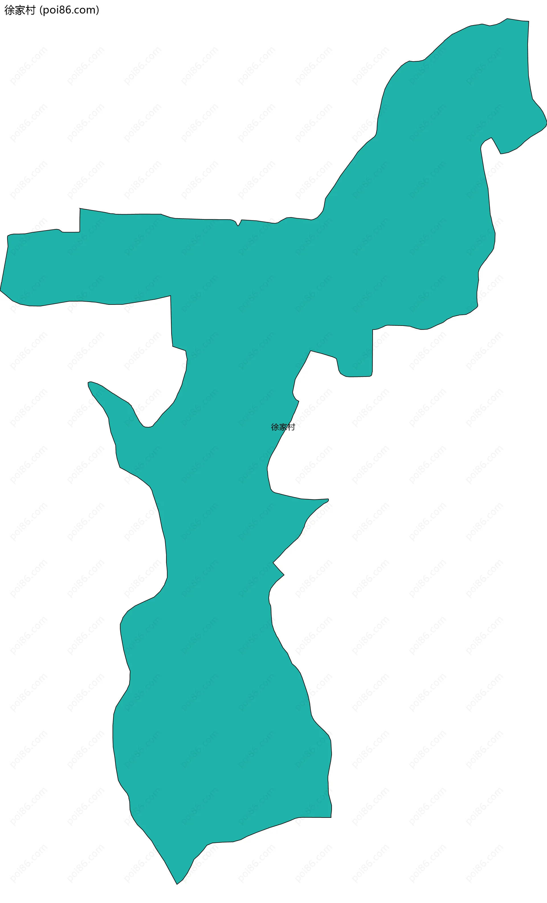 徐家村边界地图