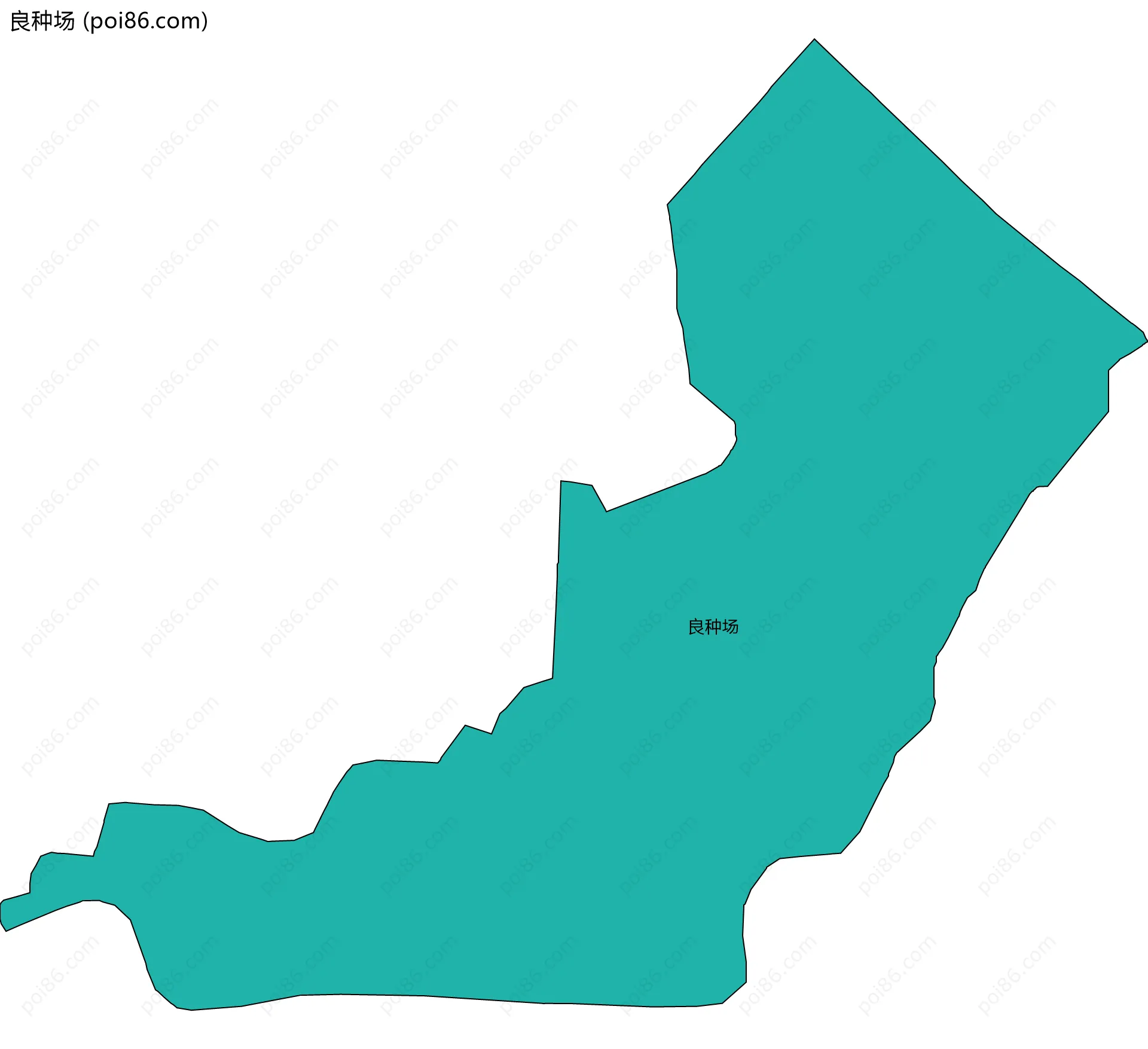 良种场边界地图