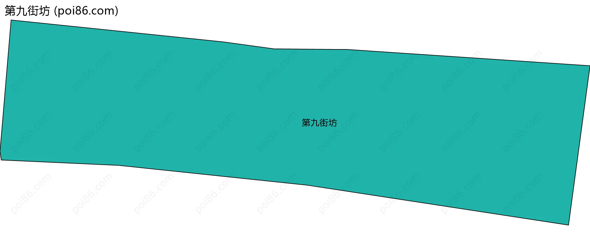 第九街坊边界地图