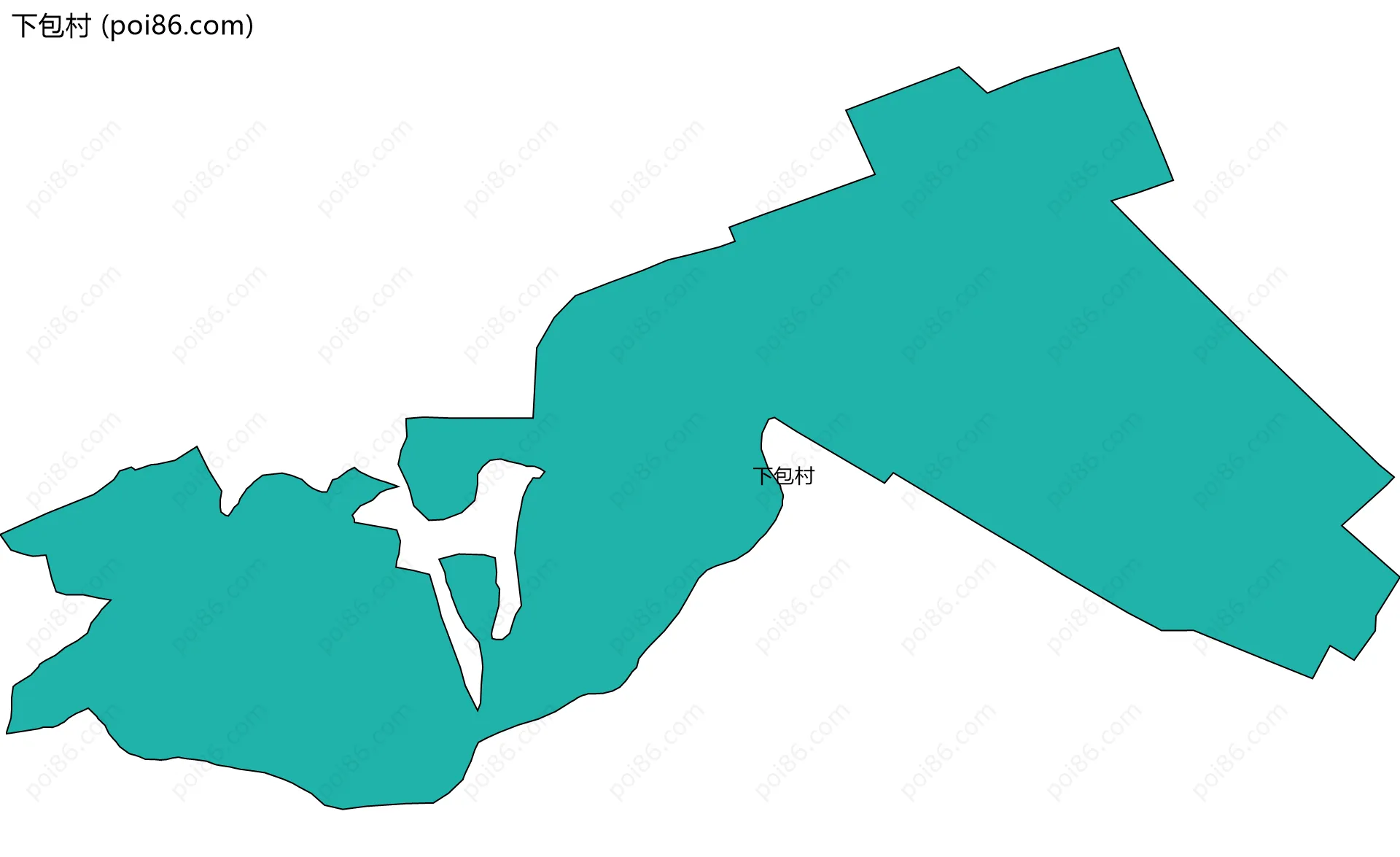 下包村边界地图