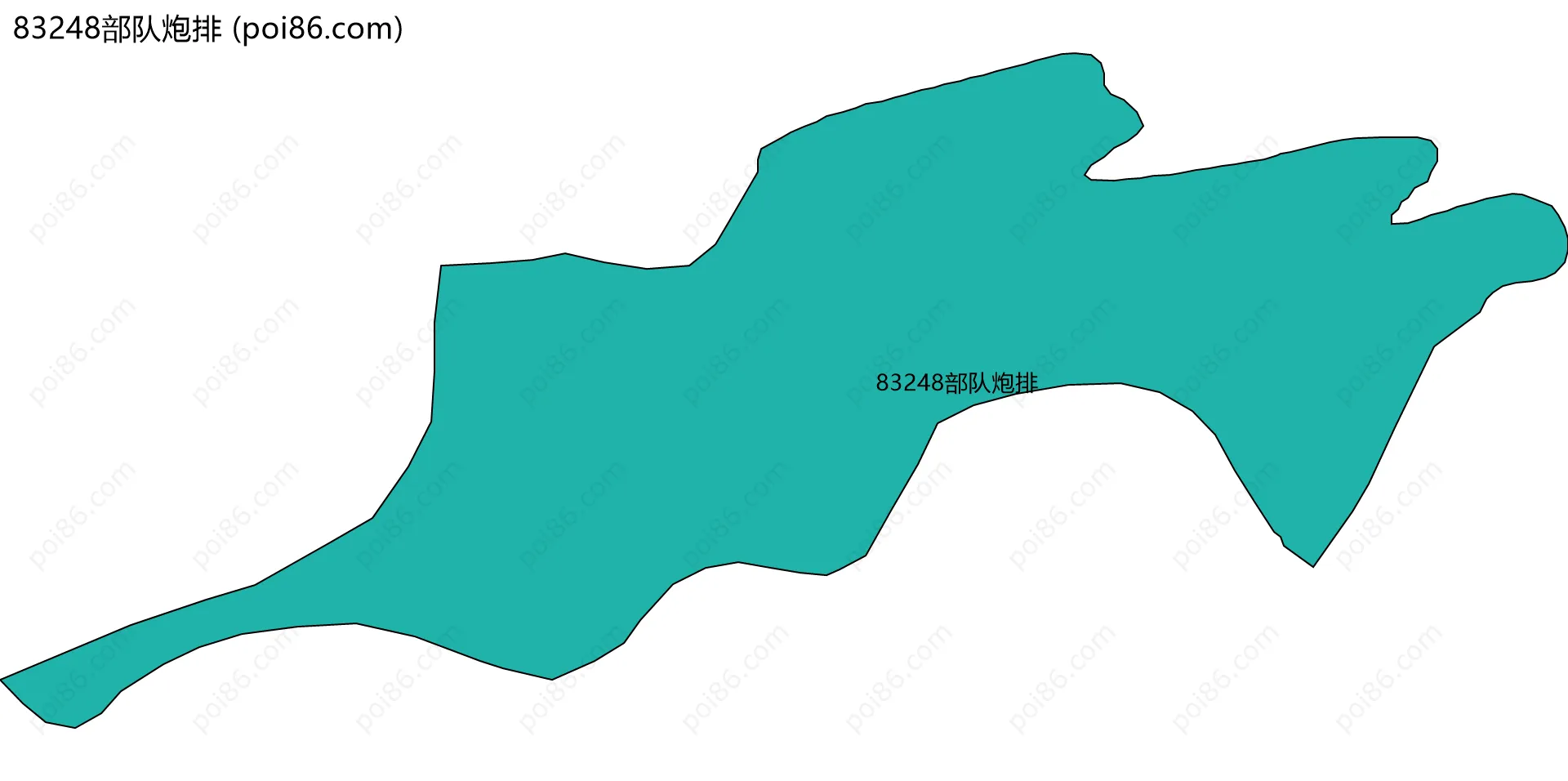 83248部队炮排边界地图