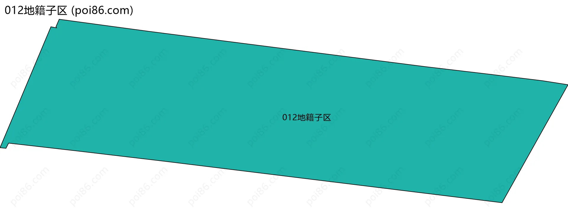 012地籍子区边界地图