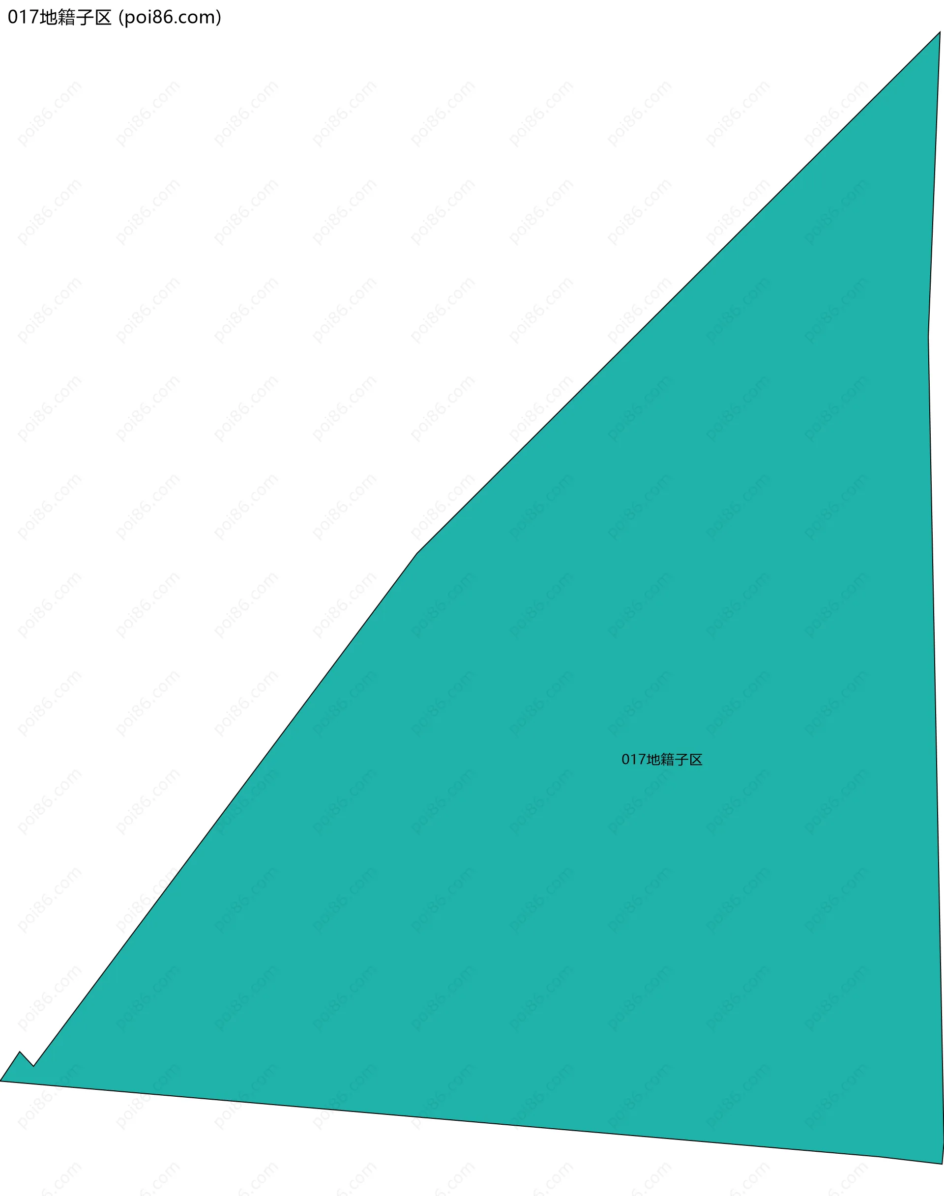 017地籍子区边界地图