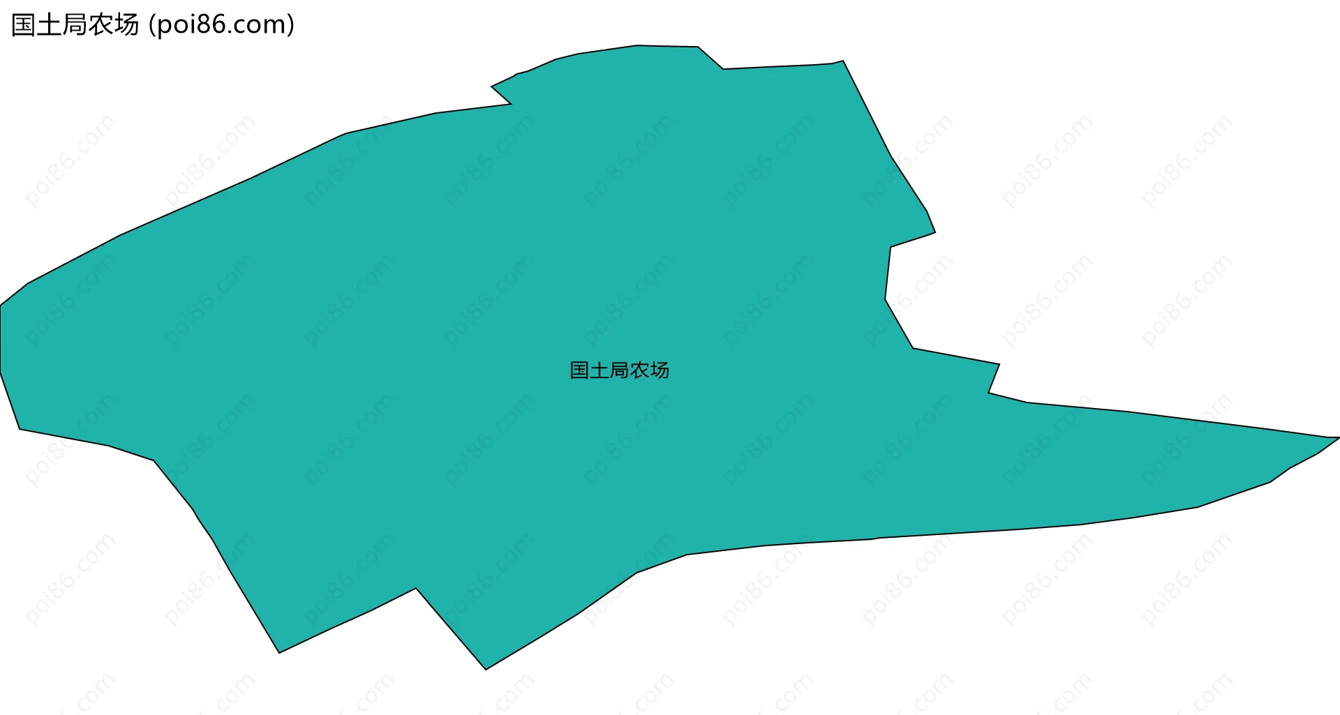 国土局农场边界地图