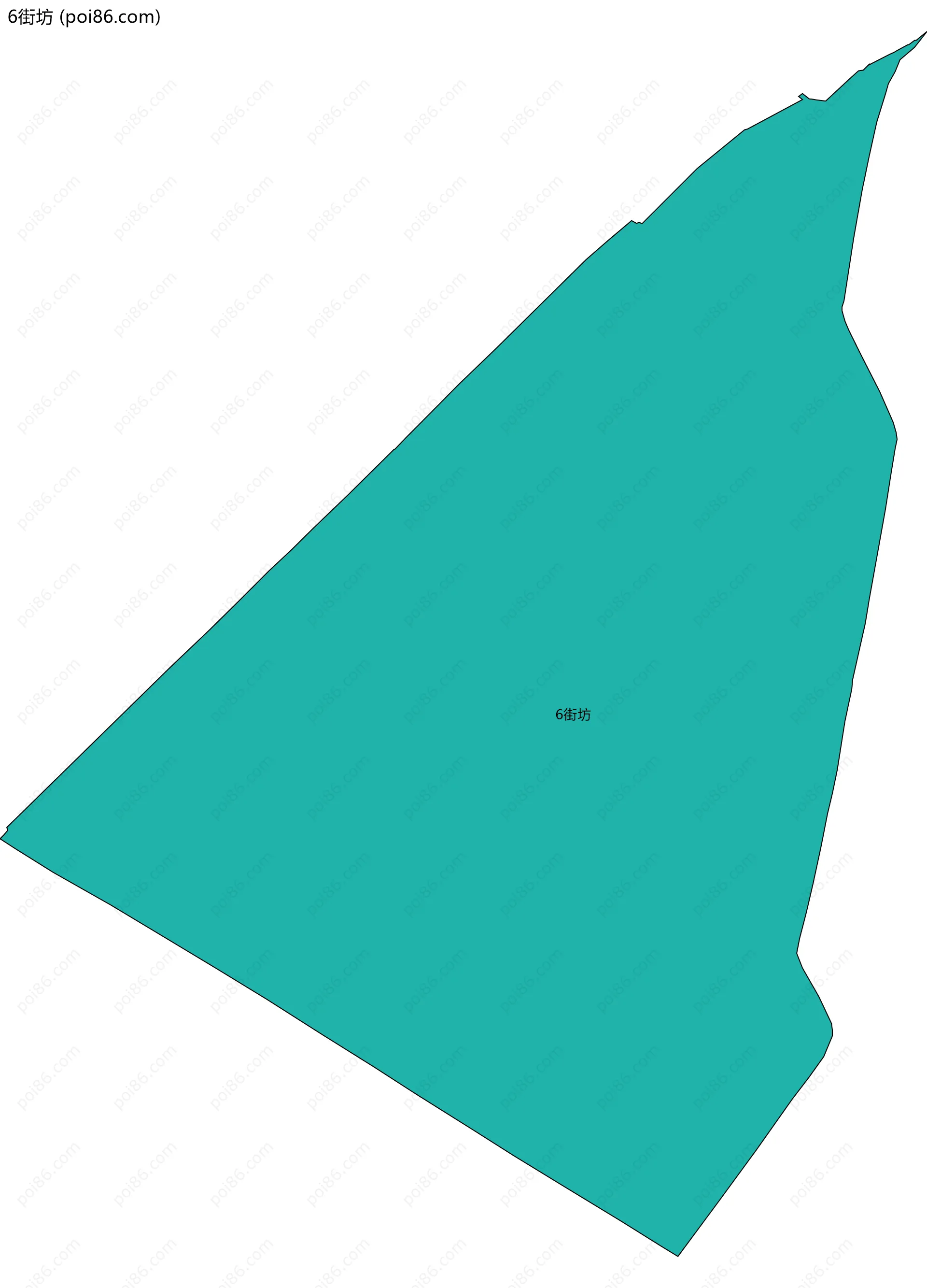 6街坊边界地图