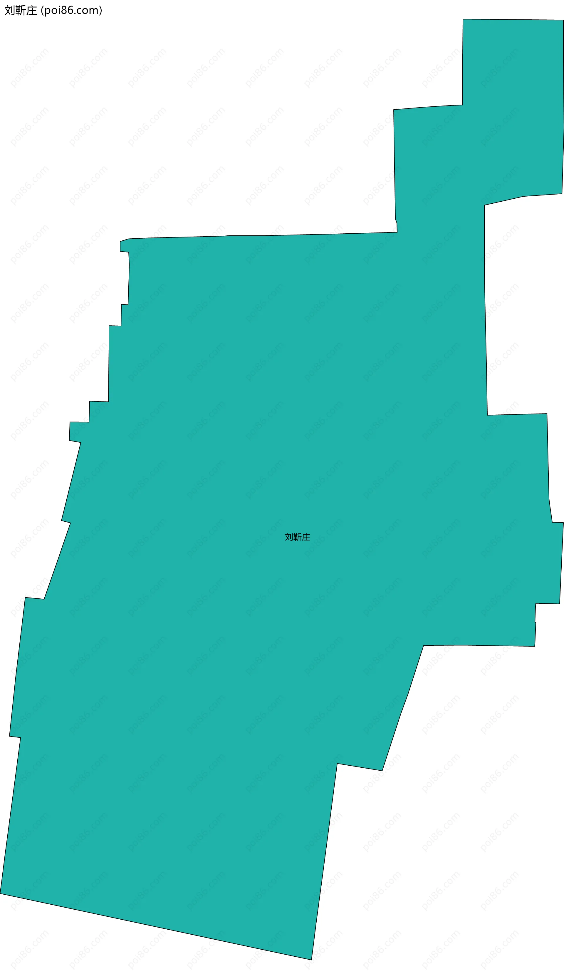 刘靳庄边界地图