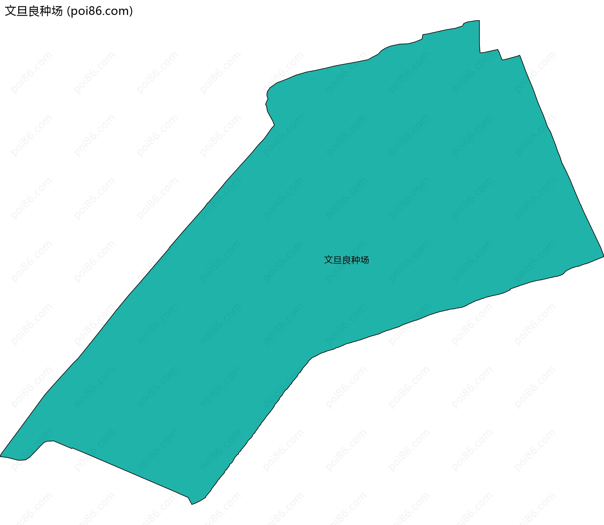 文旦良种场边界地图