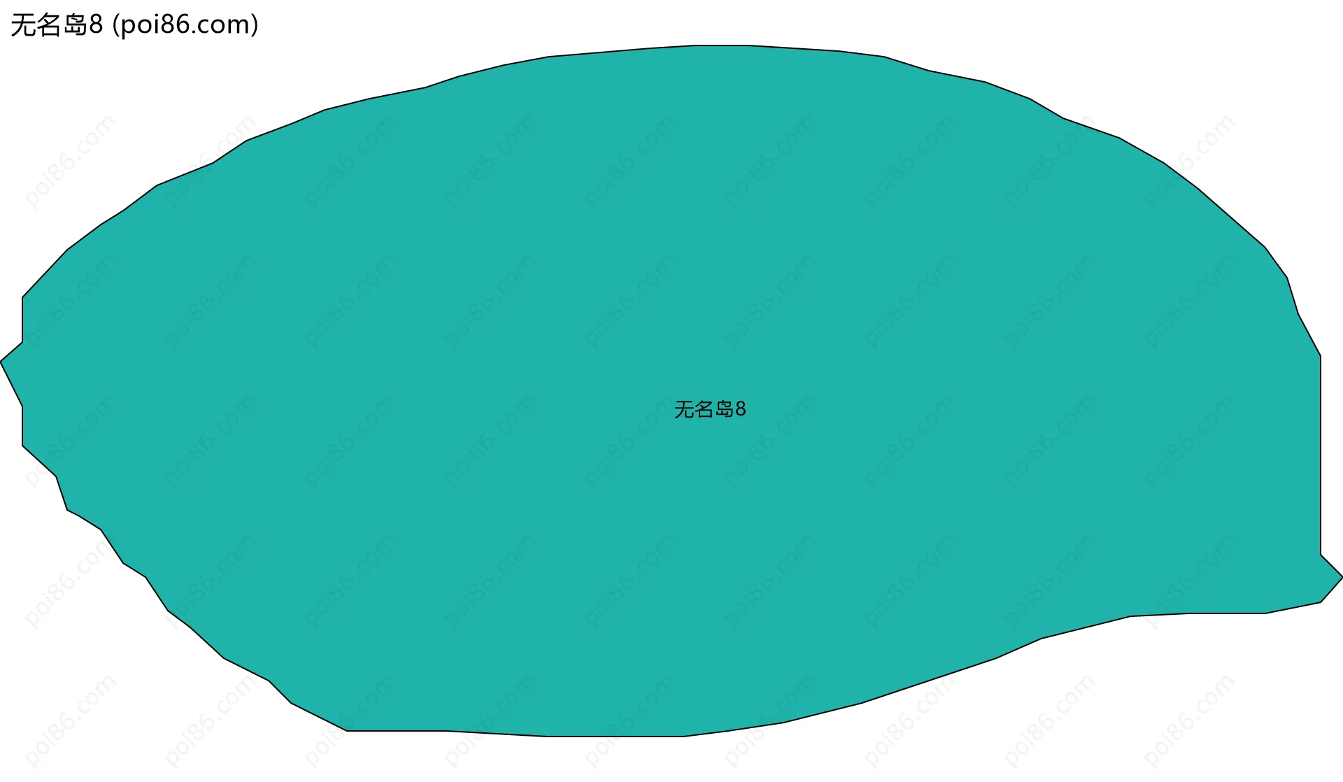 无名岛8边界地图