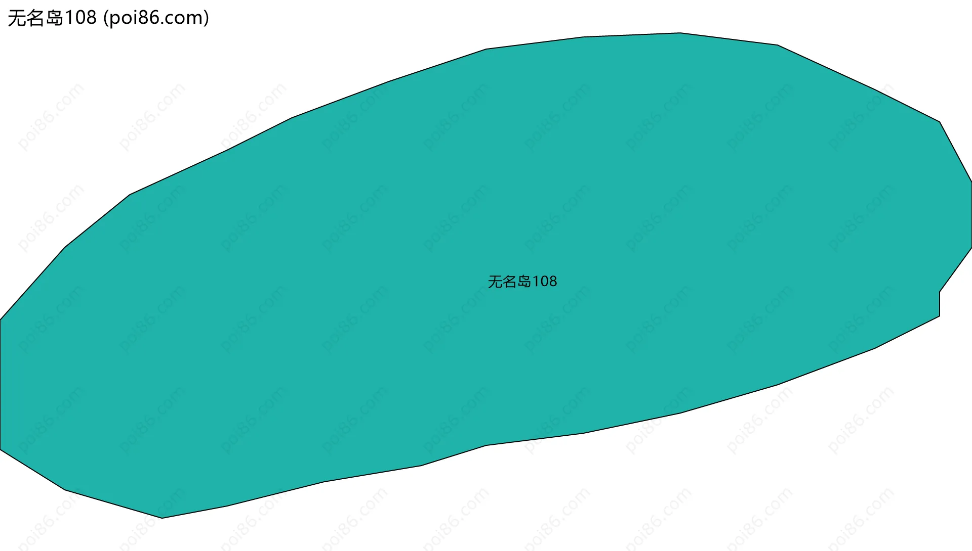 无名岛108边界地图