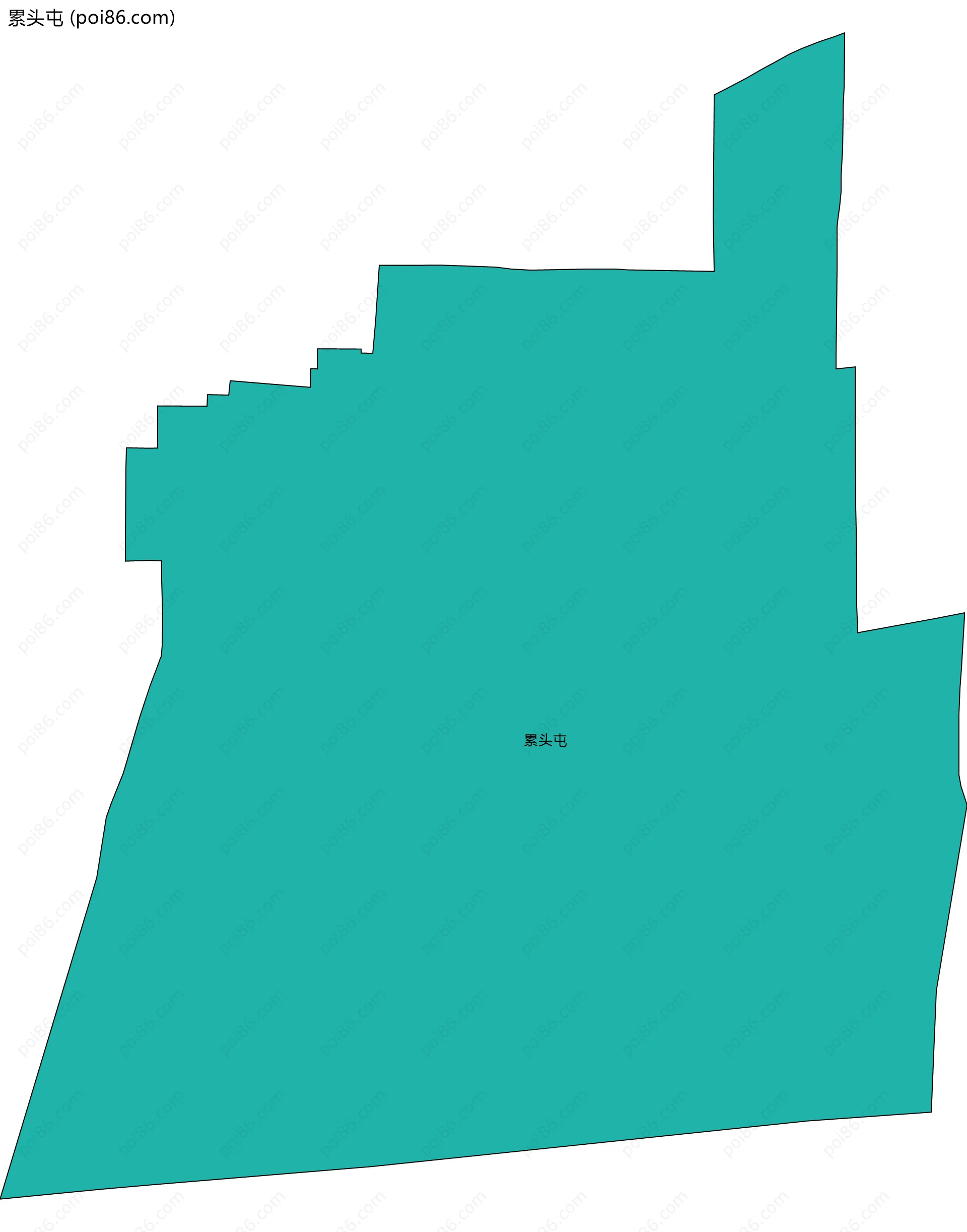 累头屯边界地图