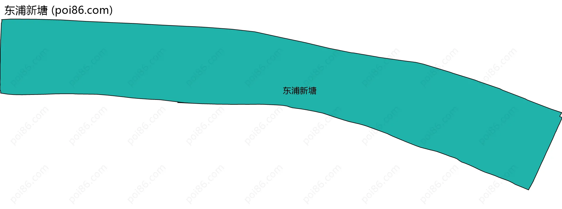 东浦新塘边界地图