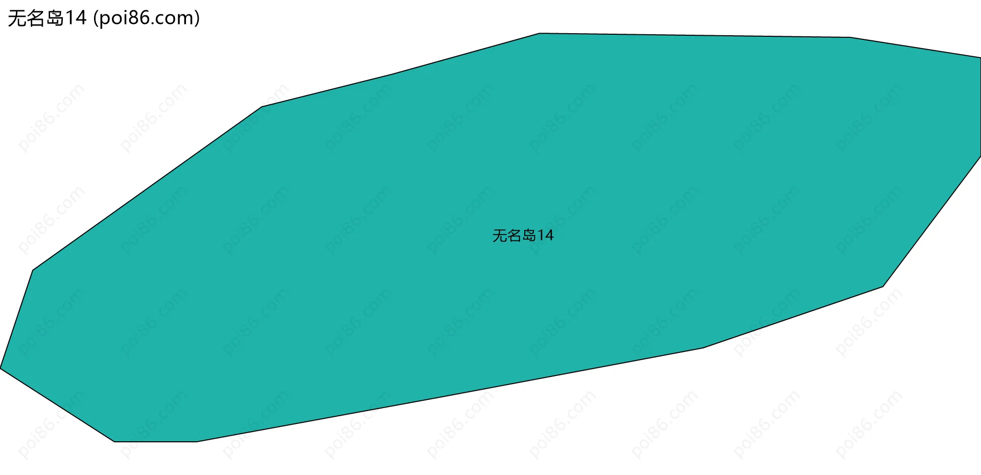 无名岛14边界地图