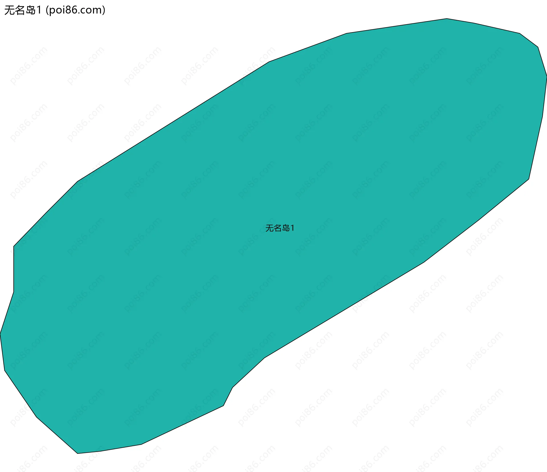 无名岛1边界地图