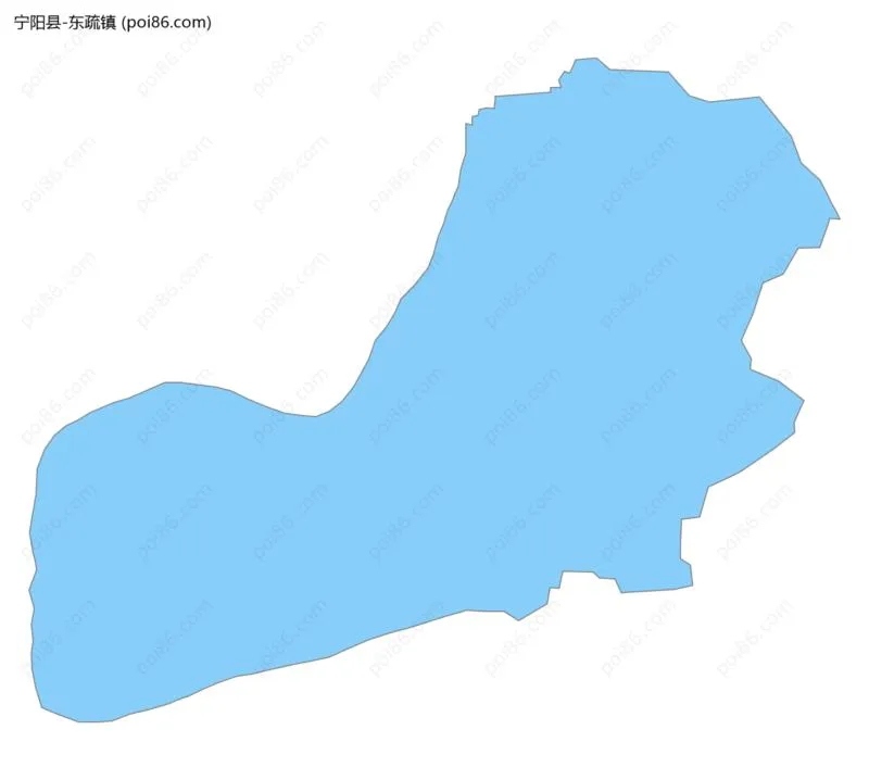 东疏镇边界地图