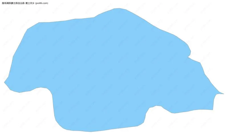 黄土坎乡边界地图