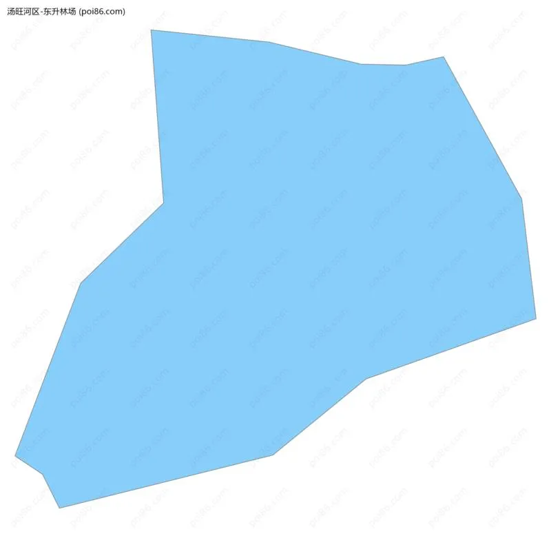 东升林场边界地图