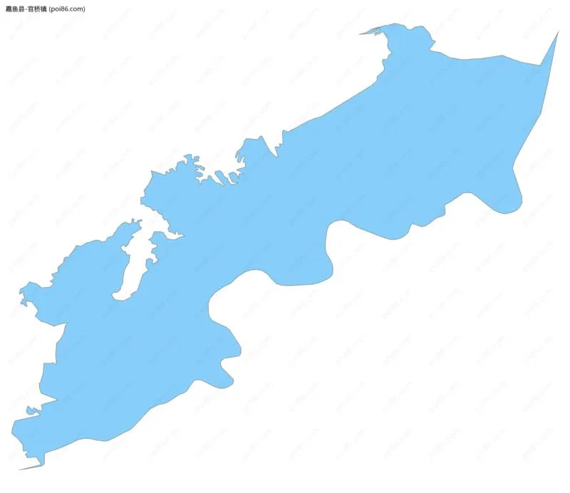 官桥镇边界地图