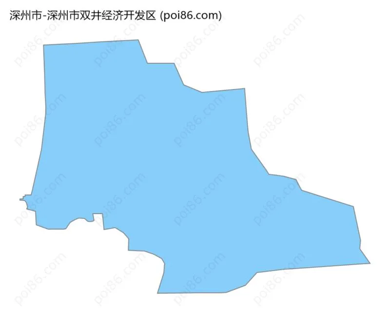深州市双井经济开发区边界地图