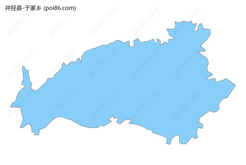 于家乡边界地图
