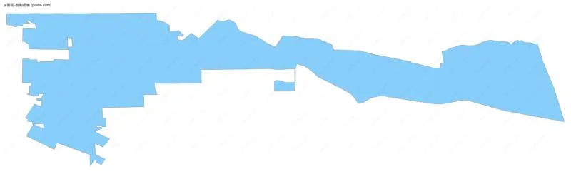 胜利街道边界地图