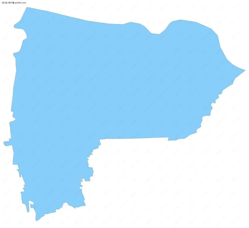 新户镇边界地图