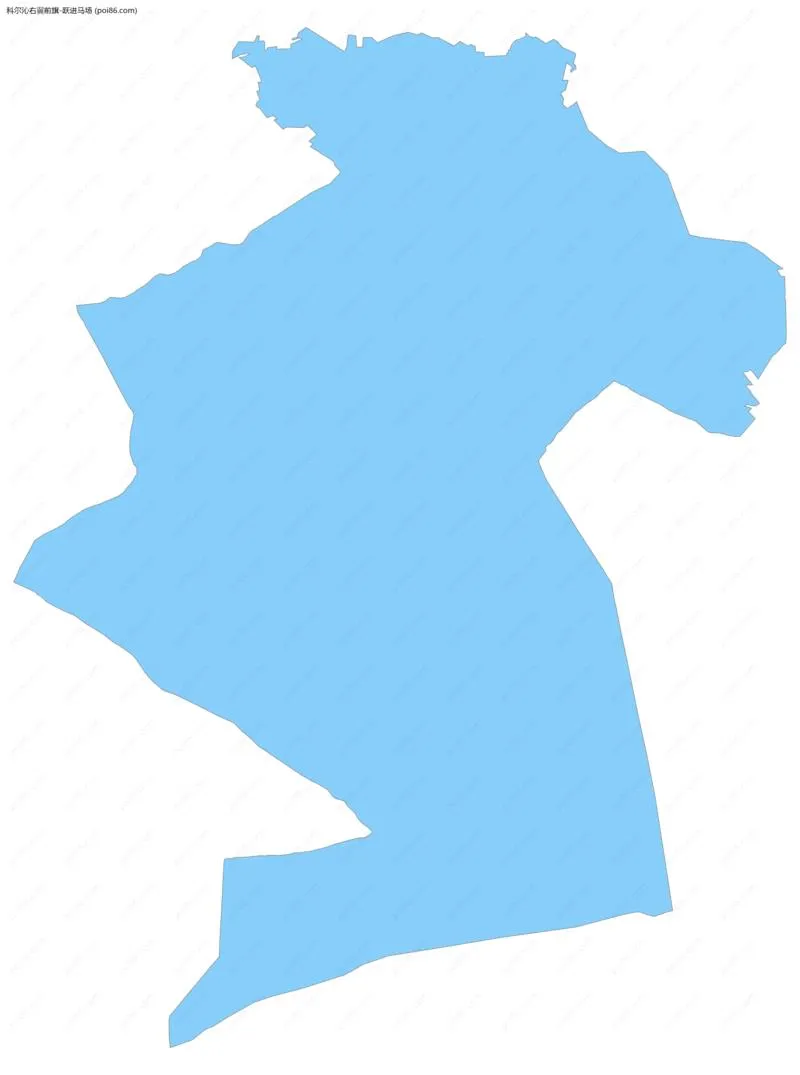 跃进马场边界地图