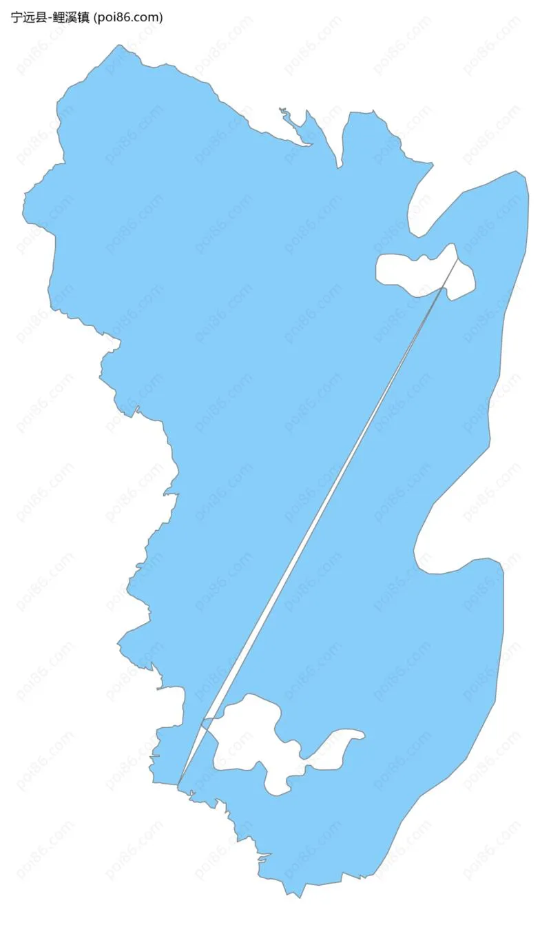 鲤溪镇边界地图