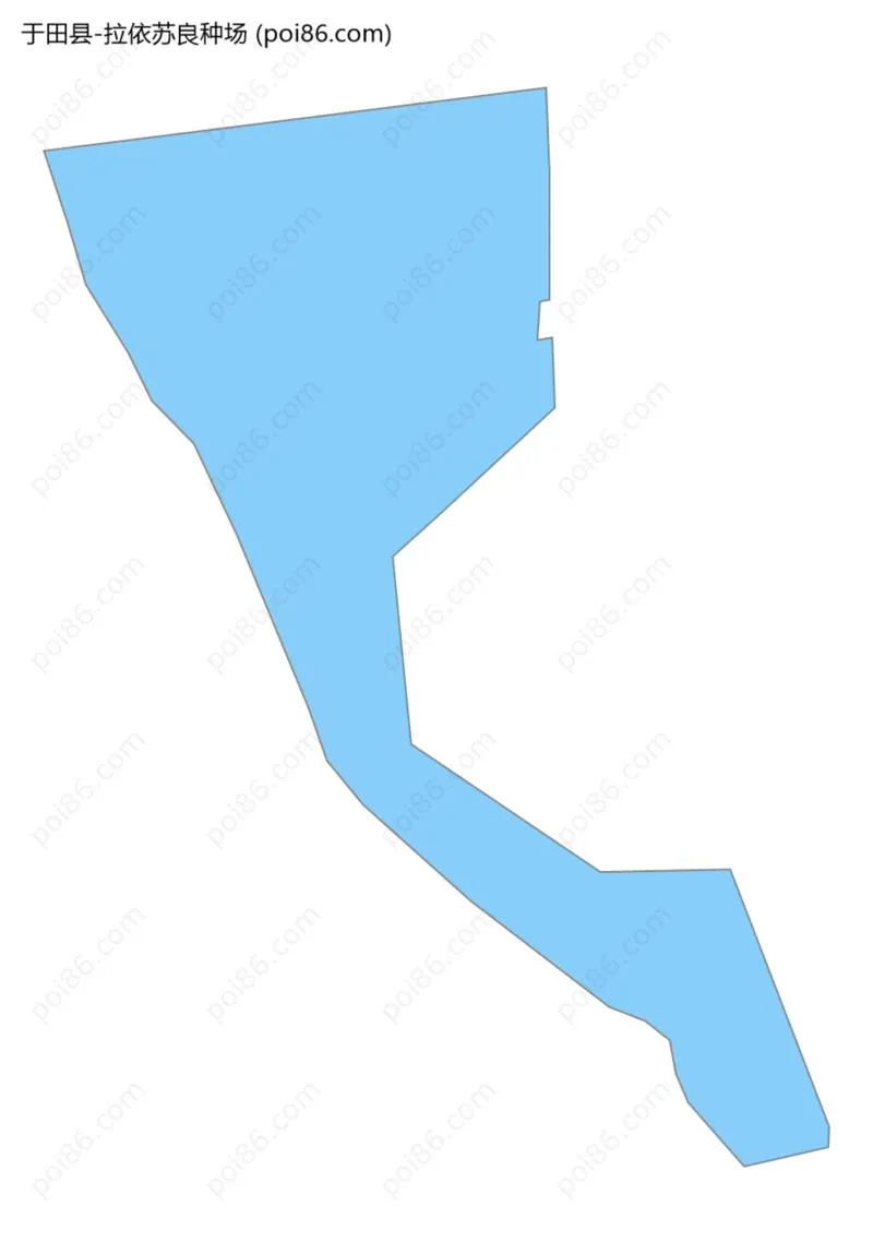 拉依苏良种场边界地图