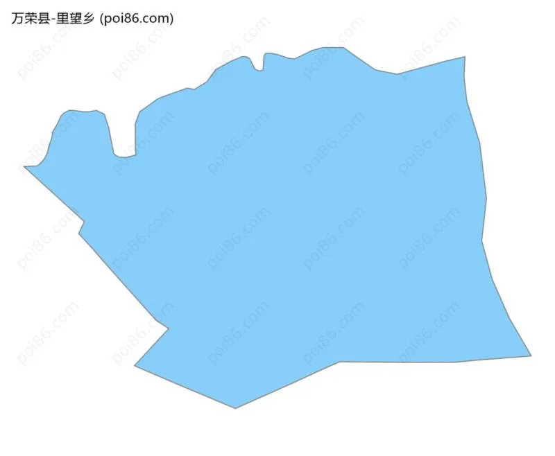 里望乡边界地图