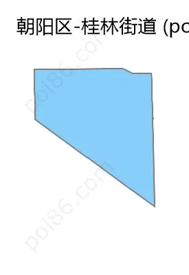 桂林街道边界地图