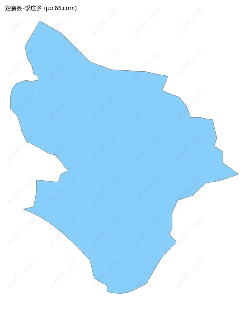 季庄乡边界地图