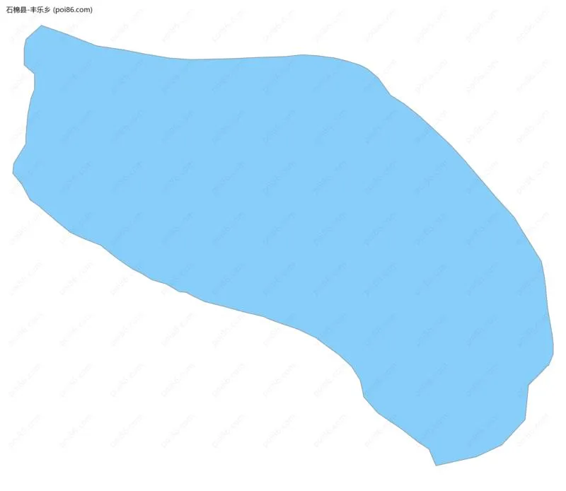 丰乐乡边界地图