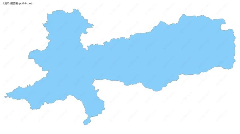 隆盛镇边界地图