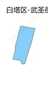 武圣街道边界地图