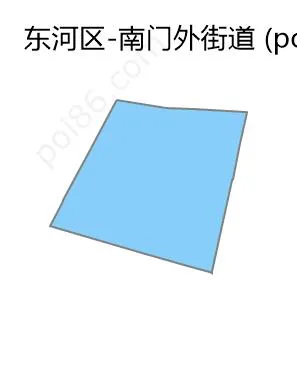南门外街道边界地图