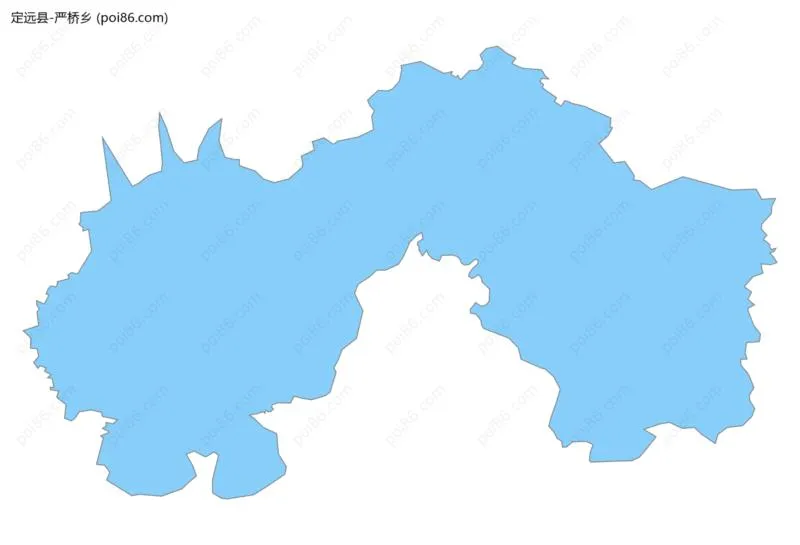 严桥乡边界地图