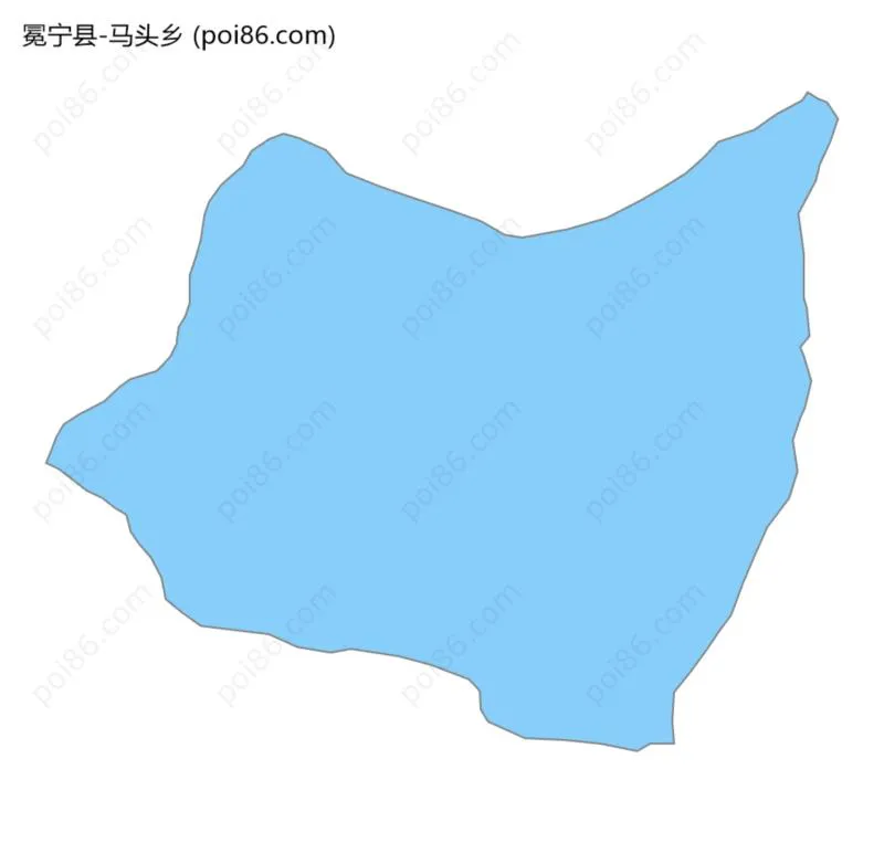 马头乡边界地图