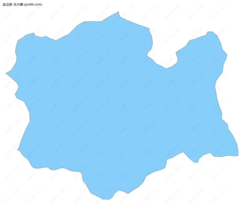 永兴镇边界地图