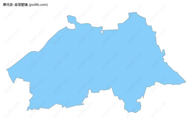 桑落墅镇边界地图